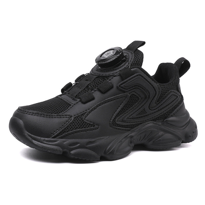 Premium Kids White Sports Sneakers – Lightweight Breathable Casual Shoes