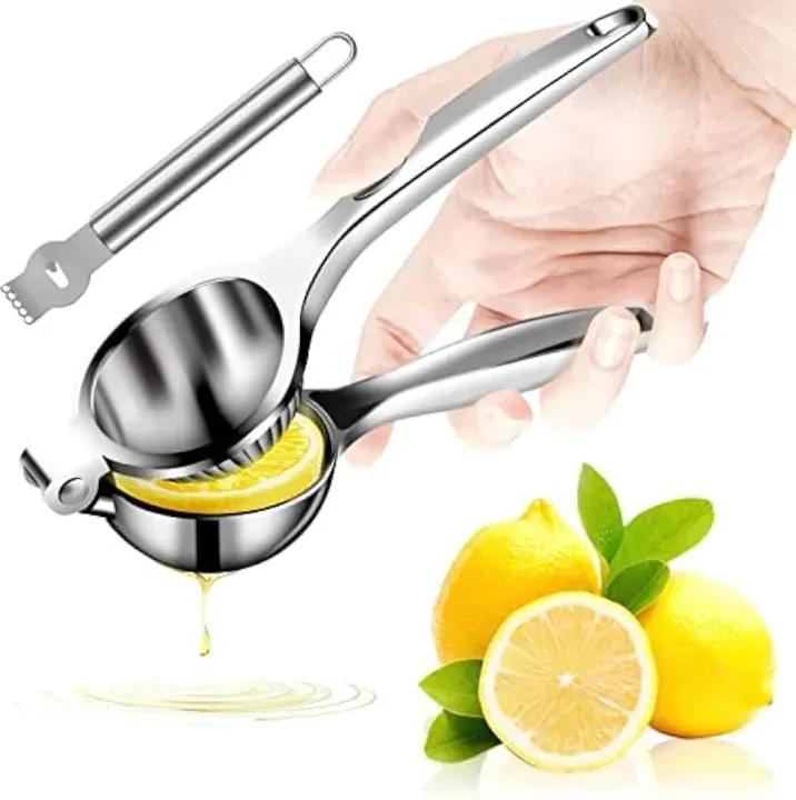 Premium Stainless Steel Lemon Squeezer – Heavy-Duty Manual Citrus Juicer